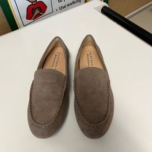 Suede loafers